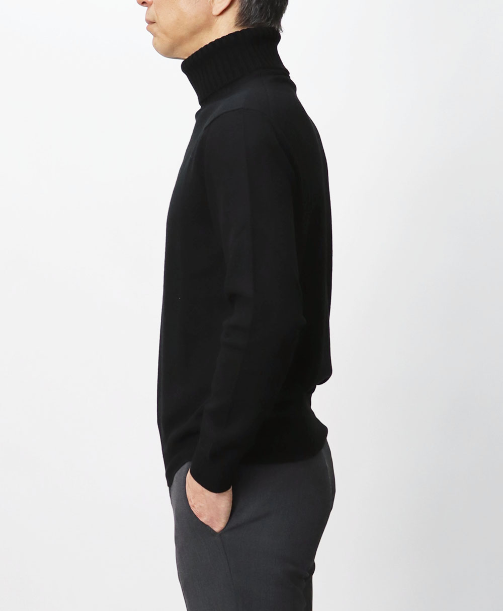 クルチアーニ / Cruciani / タートルネック ニット / ウール 編地