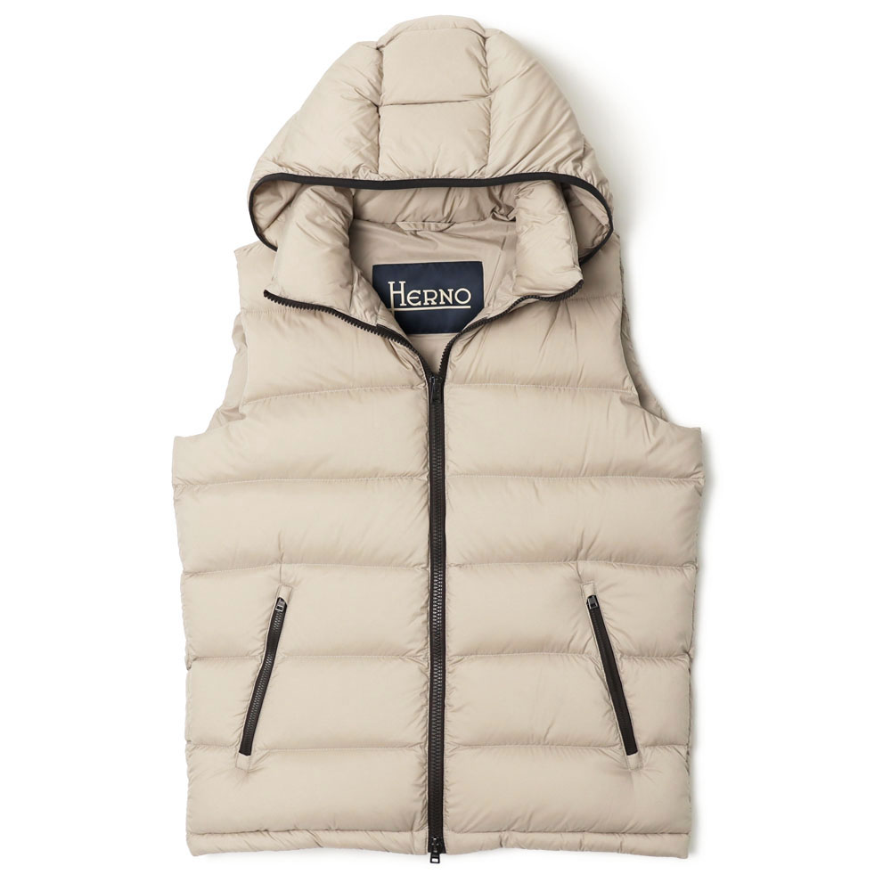 ヘルノ / HERNO / 軽量 超マットナイロン ダウン ベスト / ダウン ジレ