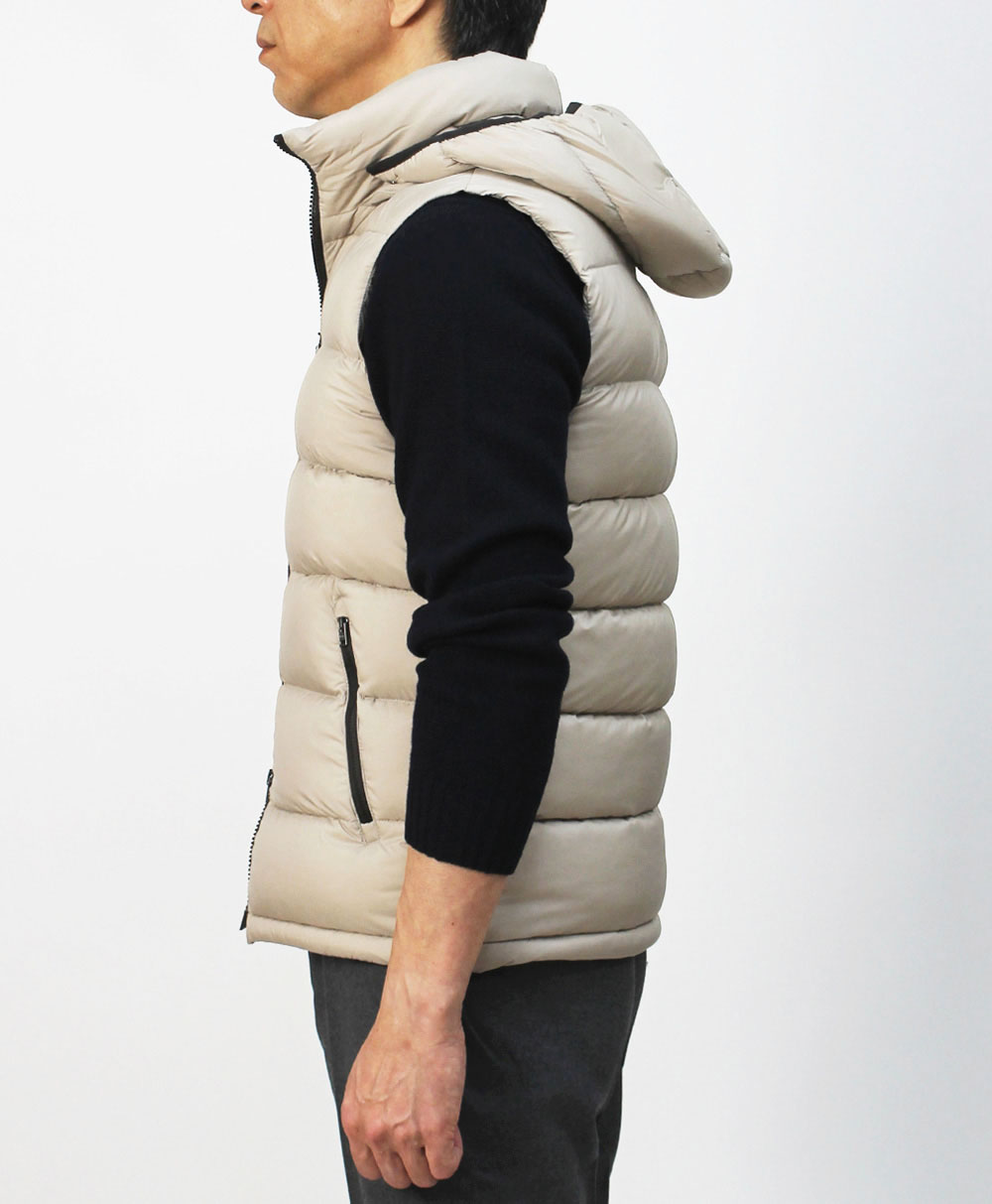 ヘルノ / HERNO / 軽量 超マットナイロン ダウン ベスト / ダウン ジレ