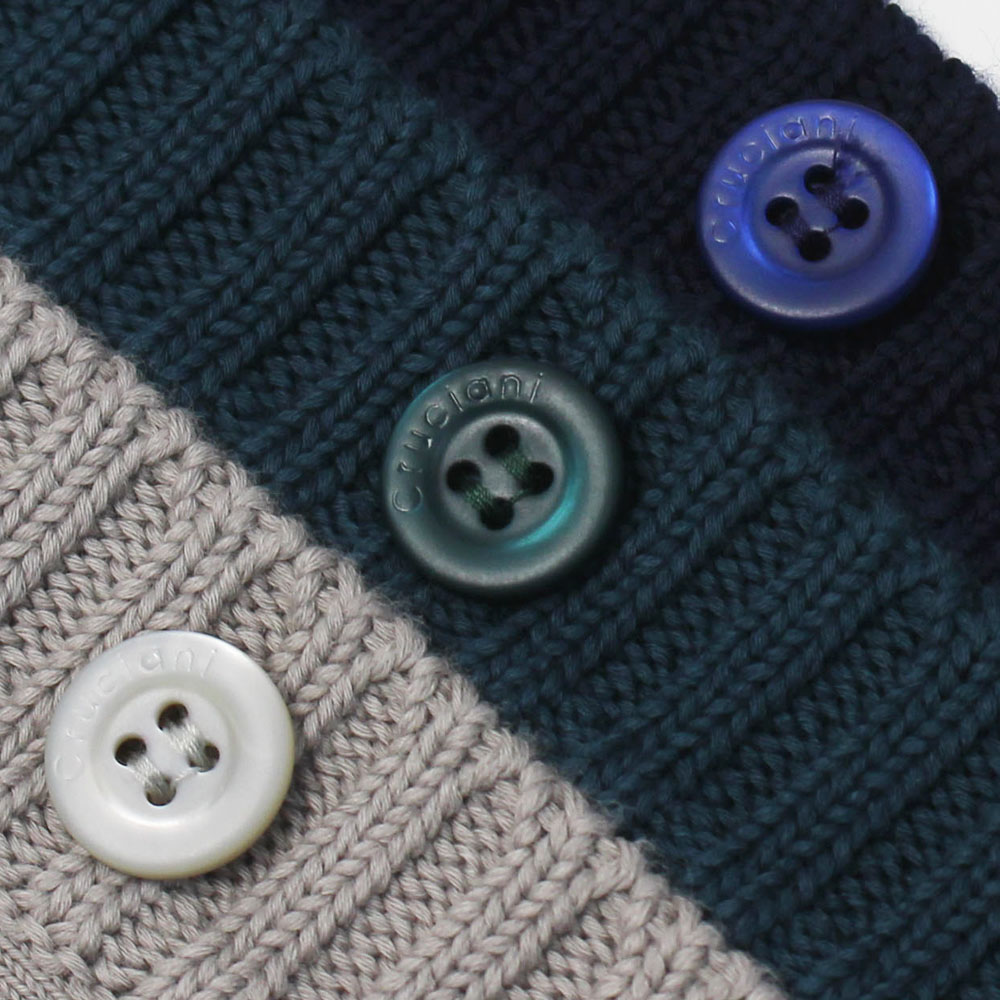 クルチアーニ / Cruciani / Vネック ニット カーディガン / コットン