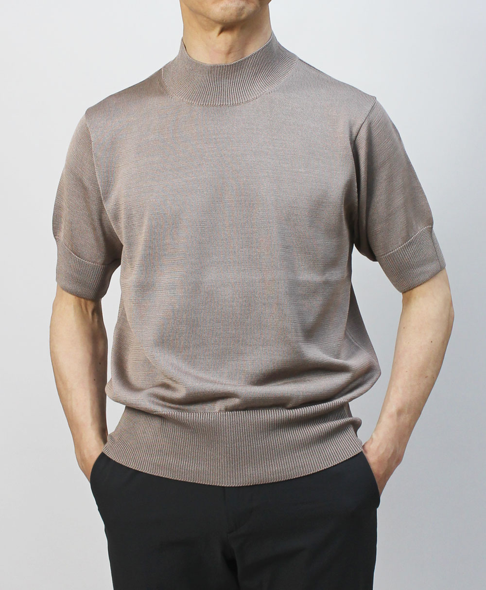 レンコントラント / Rencontrant / モックネック ニット / ショート