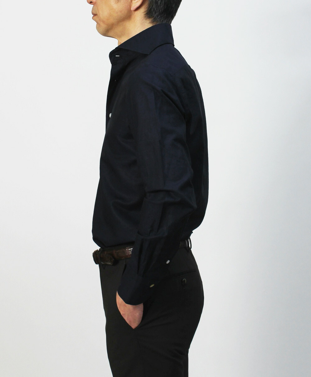 フィナモレ / Finamore / セルジオ / SERGIO / カッタウェイ シャツ