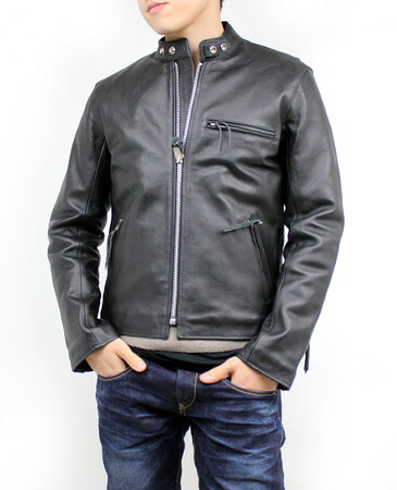 楽天市場】XS〜7L シングルライダース 革ジャン レザージャケット