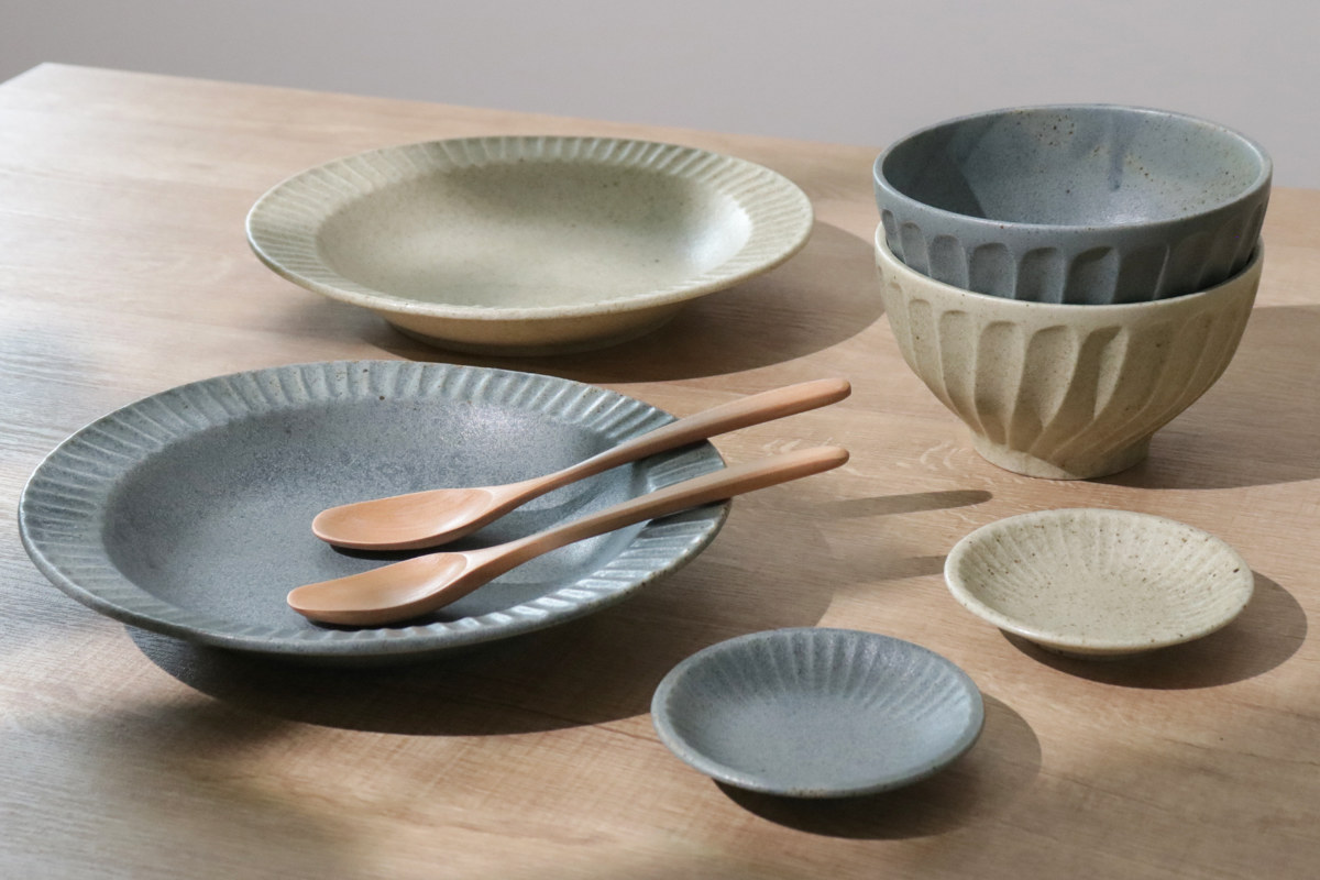 楽天市場】プレート スプーン ペアセット グラッテ 磁器 木製 （ 食洗