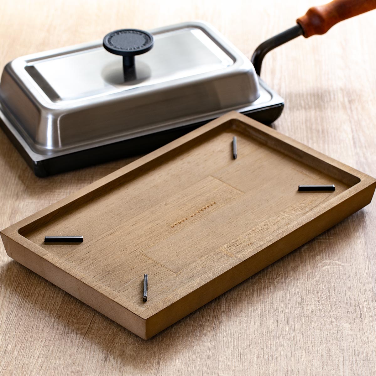 楽天市場】ウッドボード 大人の鉄板 鉄板 小用 （ 鉄板小用 木製