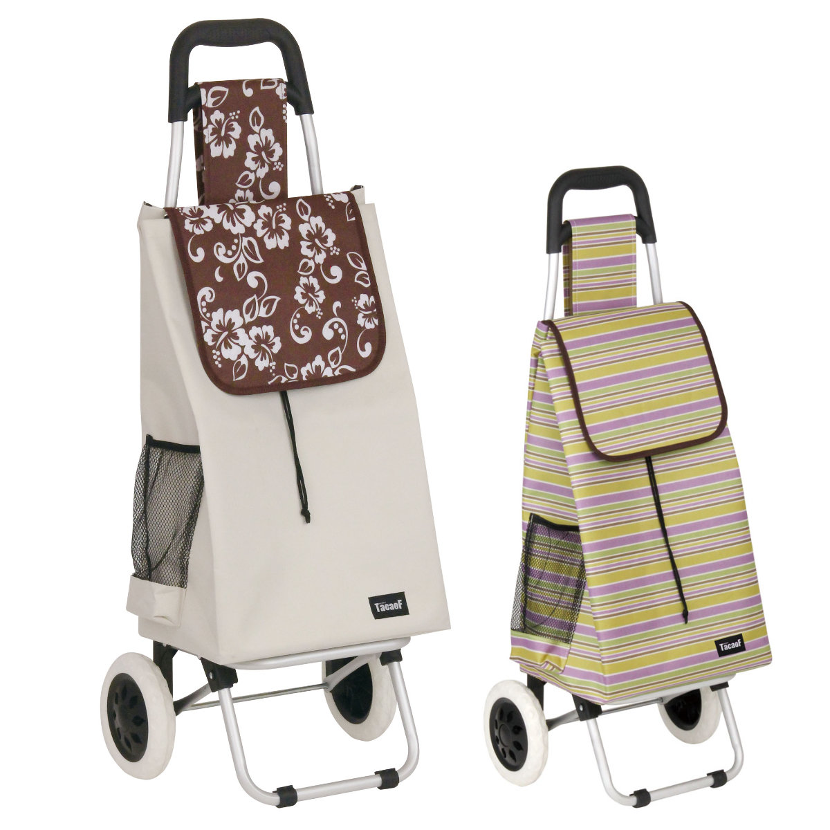 楽天市場】ショッピングカート ラタン キャスター付 買い物カゴ 幅35cm