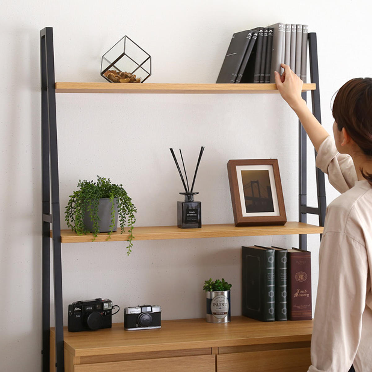 楽天市場】チェストラック 幅82.5cm ヴィンテージ調 片開き扉 チェスト