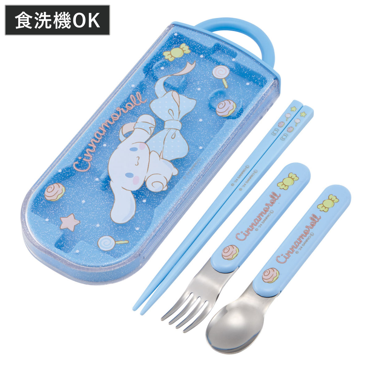 楽天市場】トリオセット 抗菌トリオセット キティビックリボン 箸箱