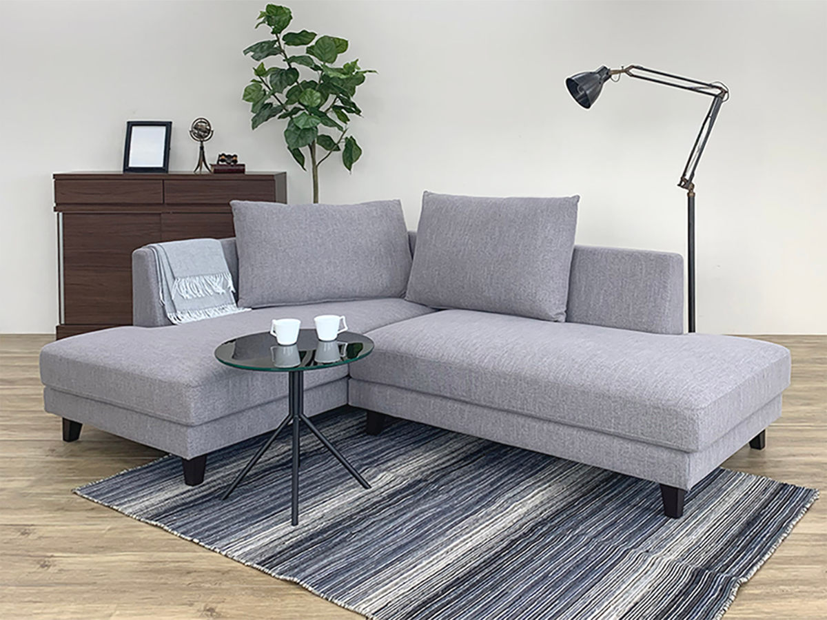 楽天市場】カウチソファ 幅226cm 右カウチ （ 開梱設置 L字 コーナー