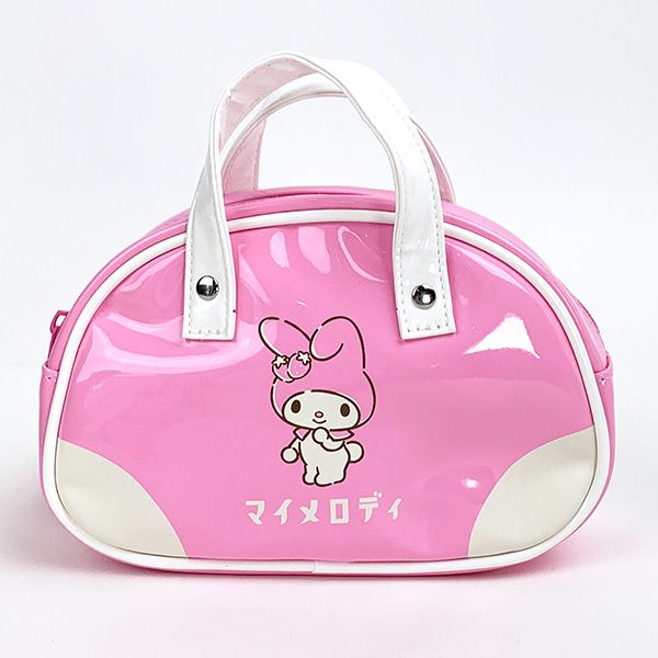 サンリオ マイメロディ ボストン型ポーチ ミニバッグ ピンク
