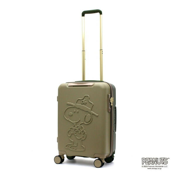 スヌーピー スーツケース ビーグルスカウトカーキ キャリーケース 機内