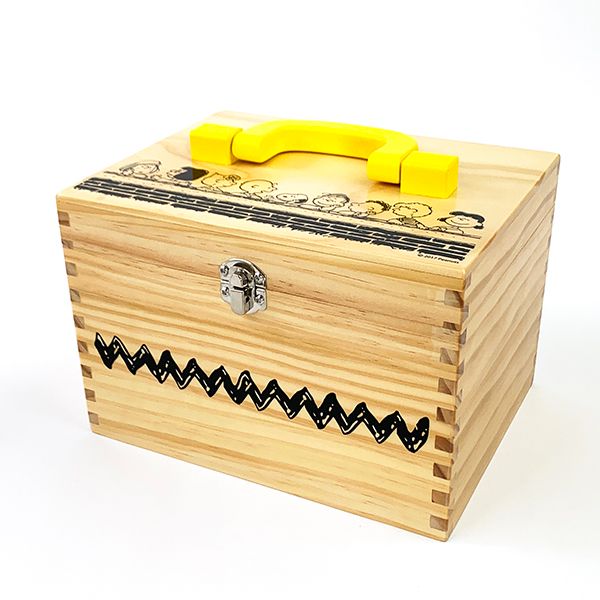 スヌーピー 収納箱 チャーリーブラウン メイクボックス 裁縫箱 救急箱