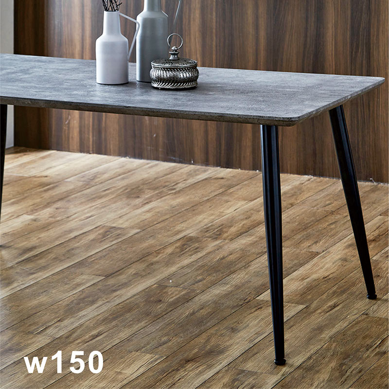 楽天市場】セラミック風 ダイニングテーブル 幅150cm 4人掛け 150x80