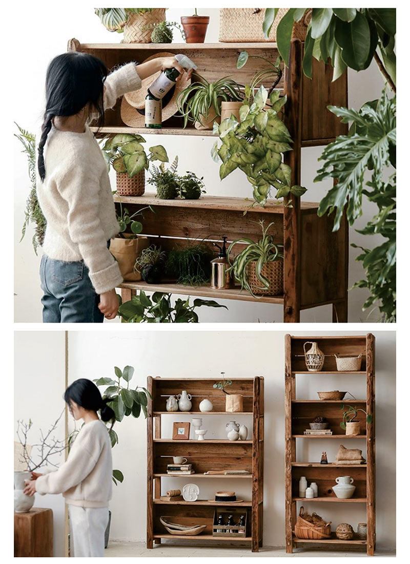 楽天市場】オープンラック 木製 奥行40 リビング収納 ディスプレイ