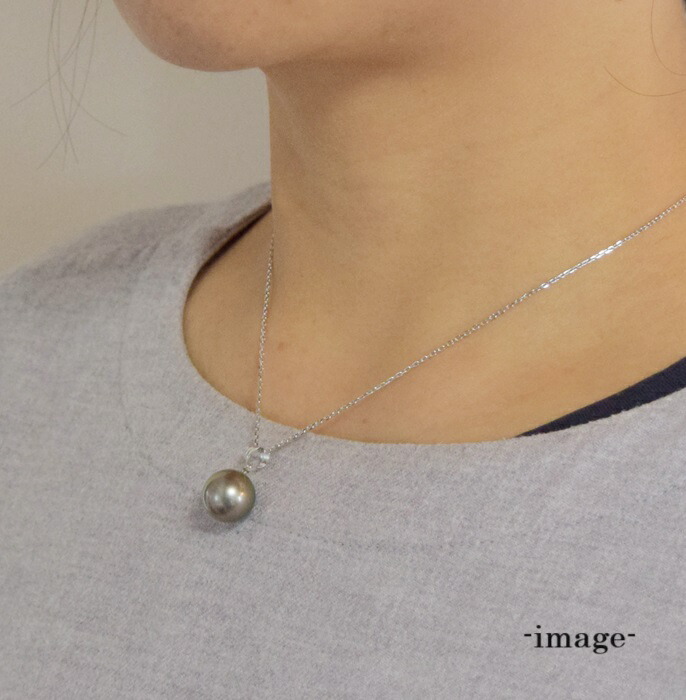 楽天市場】本真珠パール ネックレス 南洋真珠 照り 大珠 パール 黒蝶