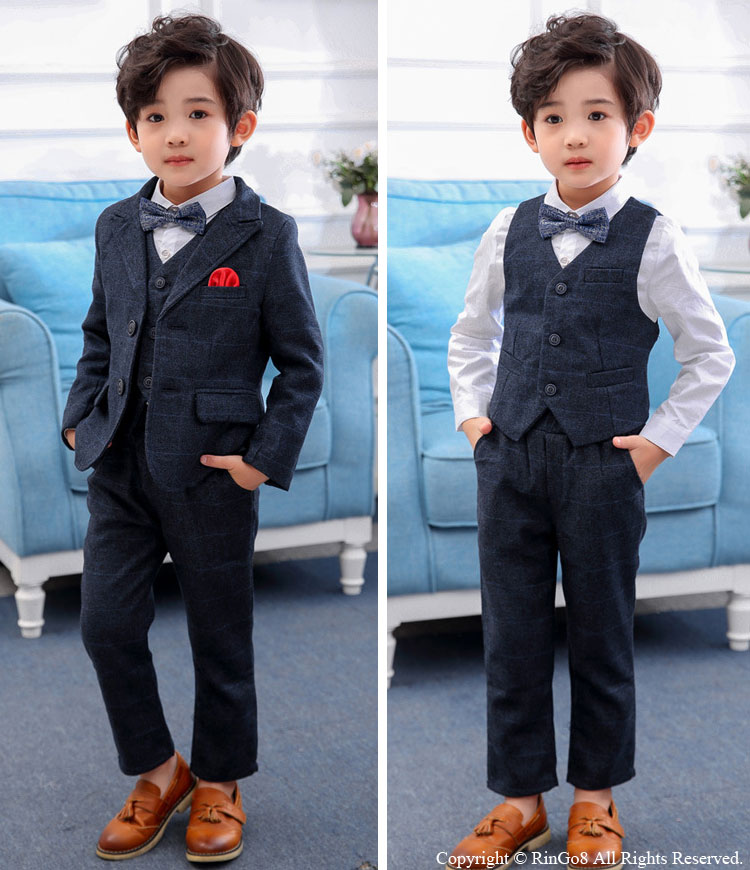 楽天市場】入学式 スーツ 男の子 スーツ 卒業式 子供スーツ 6点セット