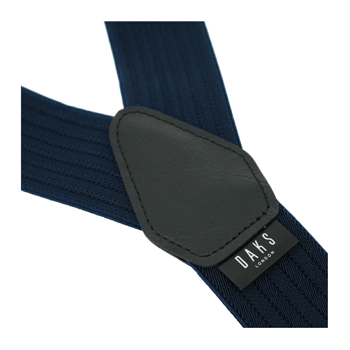 ダックス サスペンダー DS12580 メンズ DAKS 本革 レザー 日本製