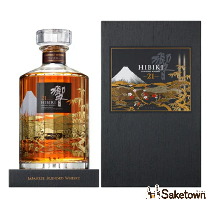 楽天市場】サントリー 響21年 意匠ボトル 花鳥風月 ウイスキー 43