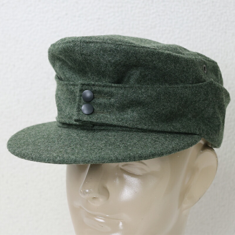 楽天市場】WW2ドイツ軍. EREL M43型兵用規格帽 兵用 [フィールドグレー