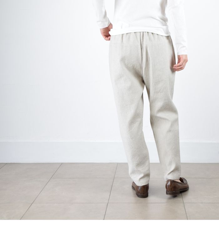 楽天市場】evam eva(エヴァムエヴァ)linen cotton tuck pants
