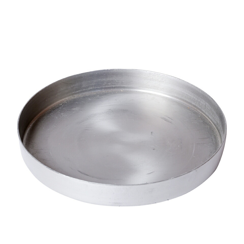 楽天市場】PLATE SAUCER【 18.5cm 】アルミソーサー 受け皿 鉢皿 さび