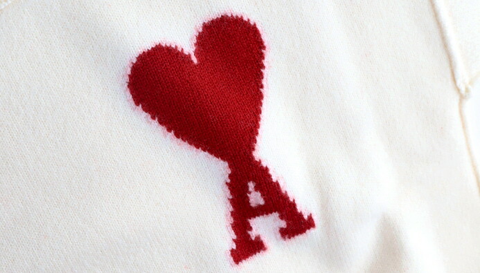 楽天市場】HE&SHE [送料無料] AMI PARIS アミパリス ハートロゴ