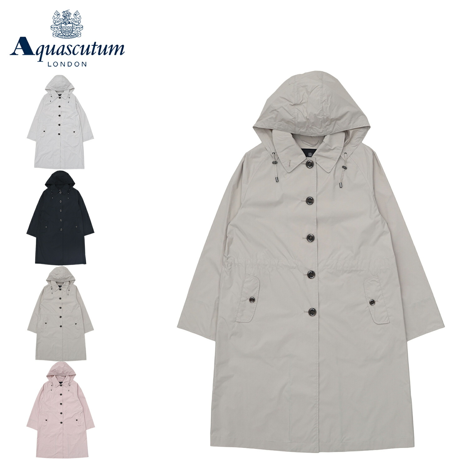 楽天市場】アクアスキュータム AQUASCUTUM レインコート レインウェア
