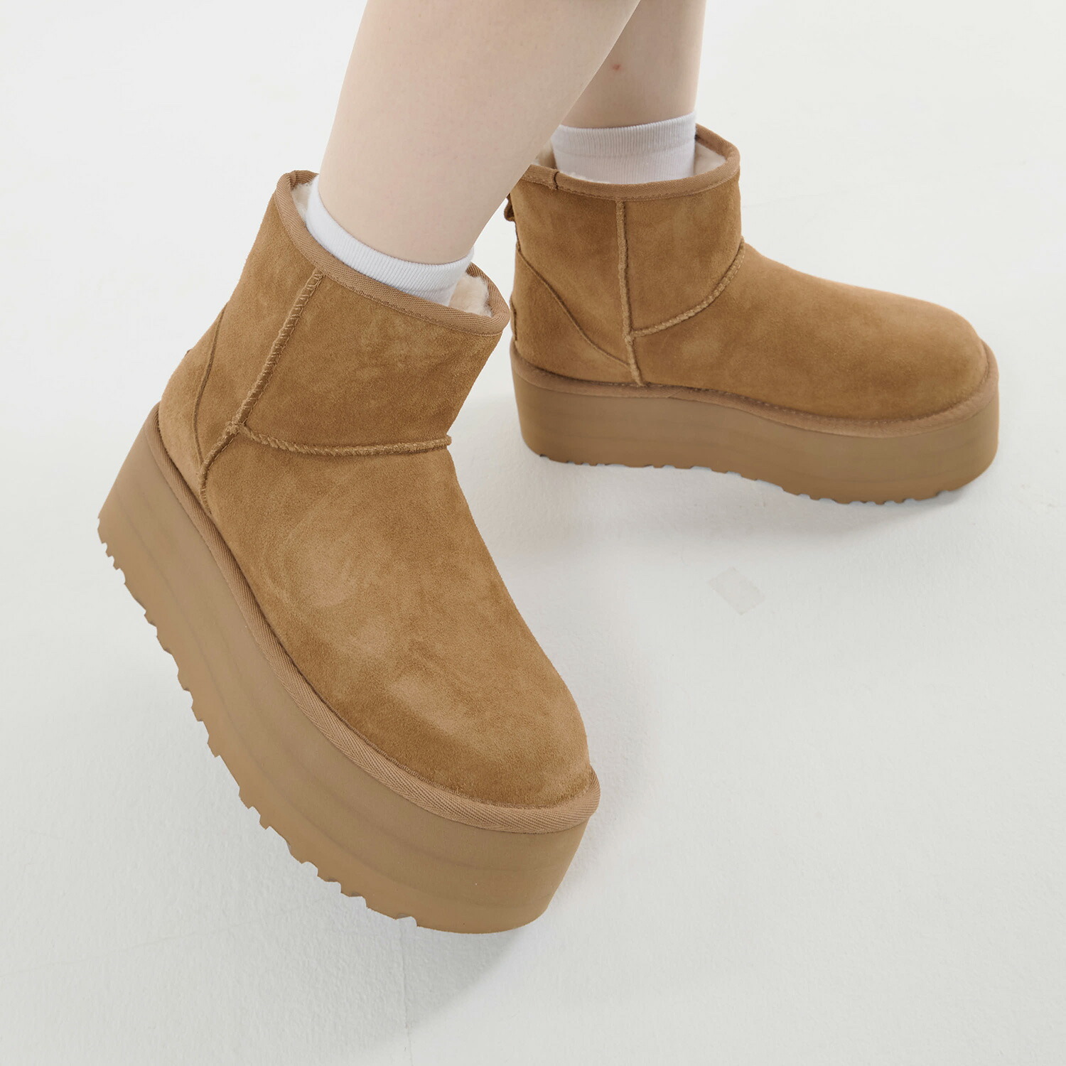 楽天市場】UGG アグ ムートンブーツ クラシック ミニ プラットフォーム