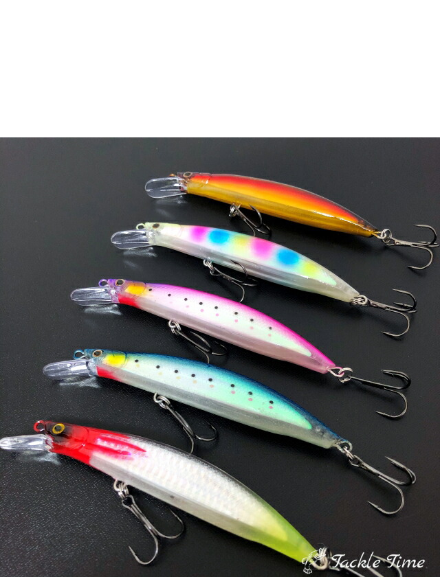 楽天市場】【送料無料】 シーバス ルアー セット シンキングミノー