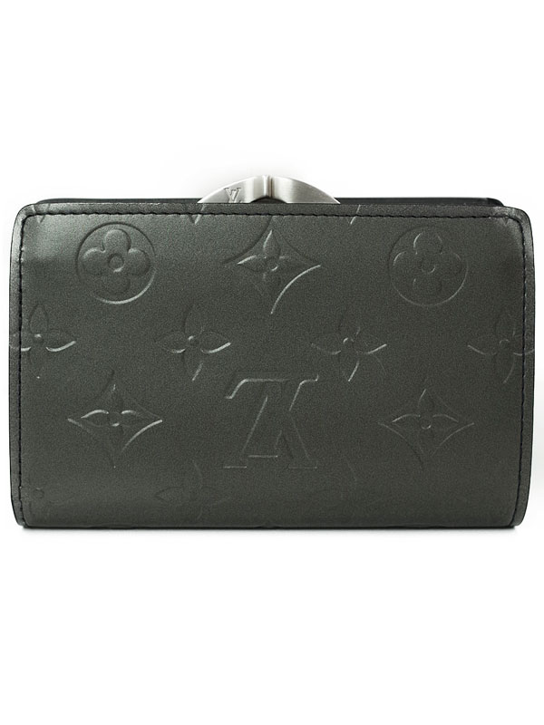 LOUIS VUITTON】ルイヴィトン『モノグラム マット ポルト モネ ビエ