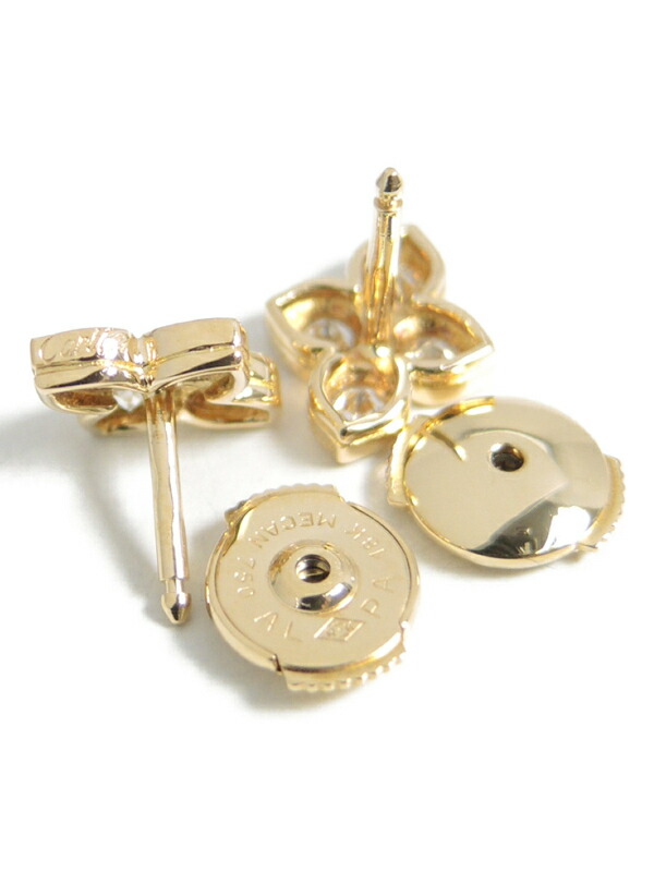 Cartier】【メーカー仕上済】【スタッドピアス】カルティエ『K18YG