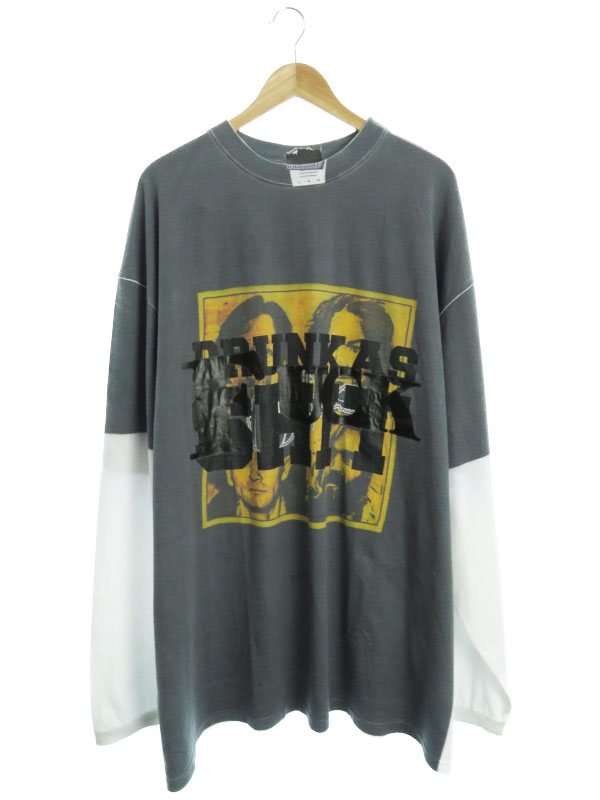 VETEMENTS】【2018AW】【Fuck Tee】【Drinking Problem】【ポルトガル