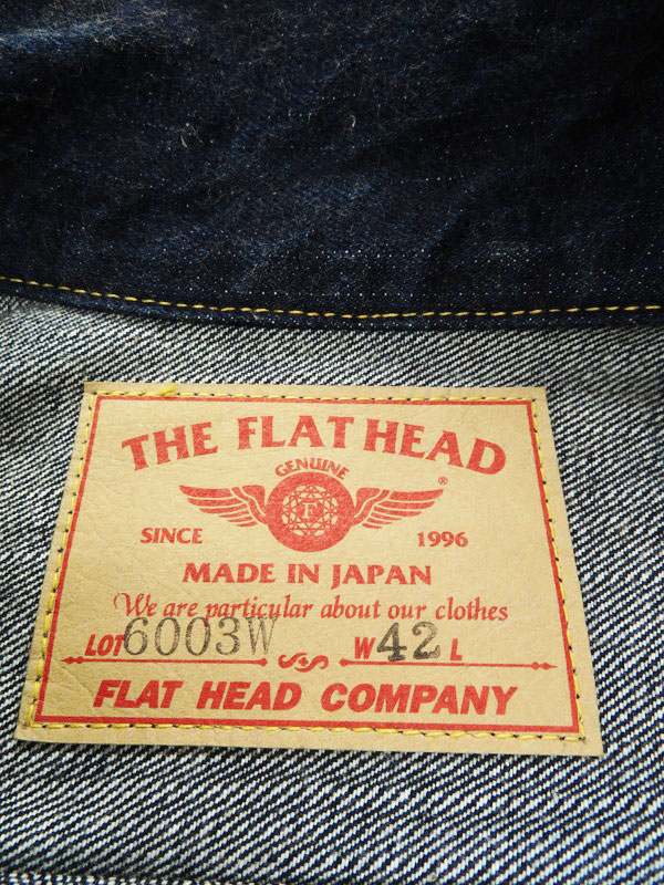 THE FLAT HEAD】【日本製】【アウター】ザフラットヘッド『デニム
