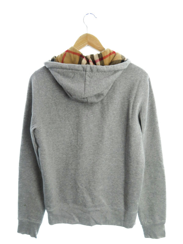 BURBERRY】【アウター】バーバリー『裏起毛ジップアップパーカー