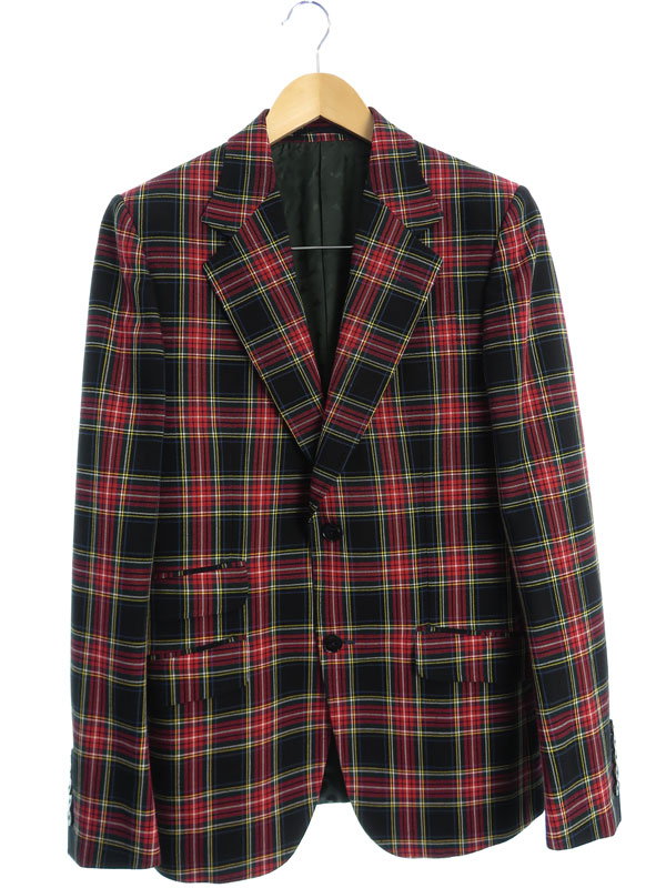 GUCCI】【イタリア製】【アウター】グッチ『チェック柄 テーラード