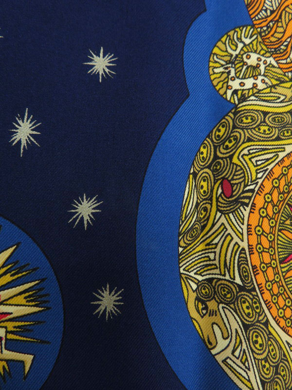 HERMES】【LE ROY SOLEIL】エルメス『カレ90 太陽王』レディース