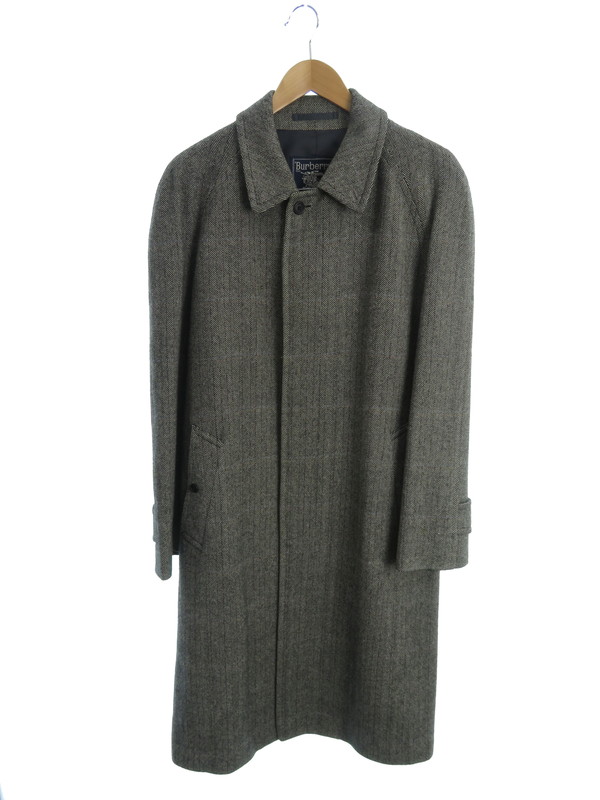 BURBERRY'S】【C-TK83】【ヘリンボーン】バーバリーズ『ウールステン