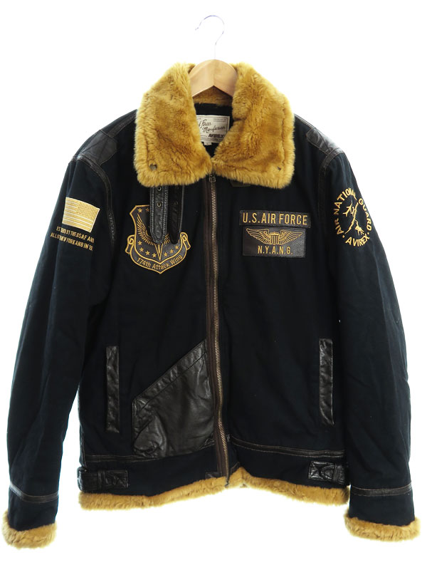 AVIREX】【AIR NATIONAL GUARD COTTON B-3】アヴィレックス『コットン