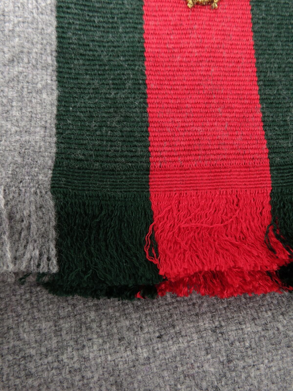 GUCCI】【シェリーライン】【BEE】【イタリア製】グッチ『マフラー