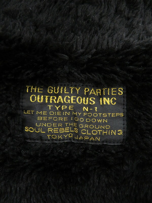 WACKO MARIA】【THE GUILTY PARTIES】【TYPE N-1】【日本製