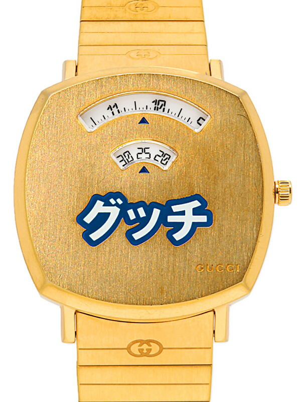 GUCCI】グッチ『グリップ 日本限定モデル』YA157428 メンズ クォーツ 1