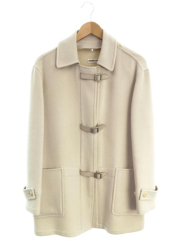 HERMES】エルメス『マルジェラ期 アピベルト ウール×カシミヤ コート