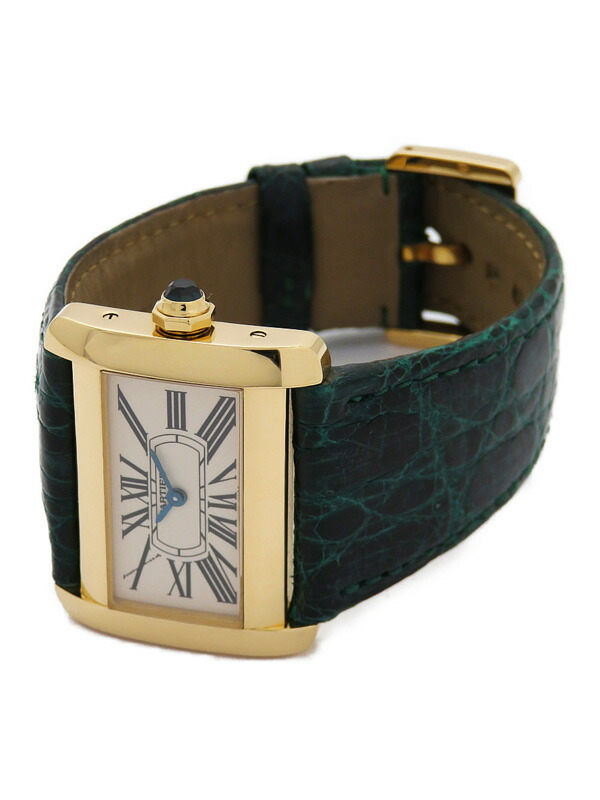 Cartier】カルティエ『ミニタンクディヴァン』W6300356 レディース