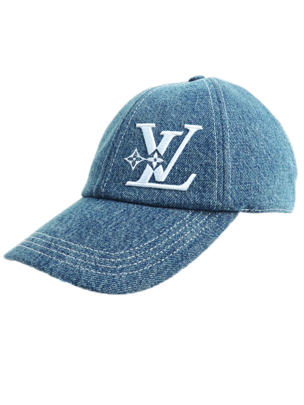 LOUIS VUITTON】ルイヴィトン『キャップ・LV スマッシュ デニム