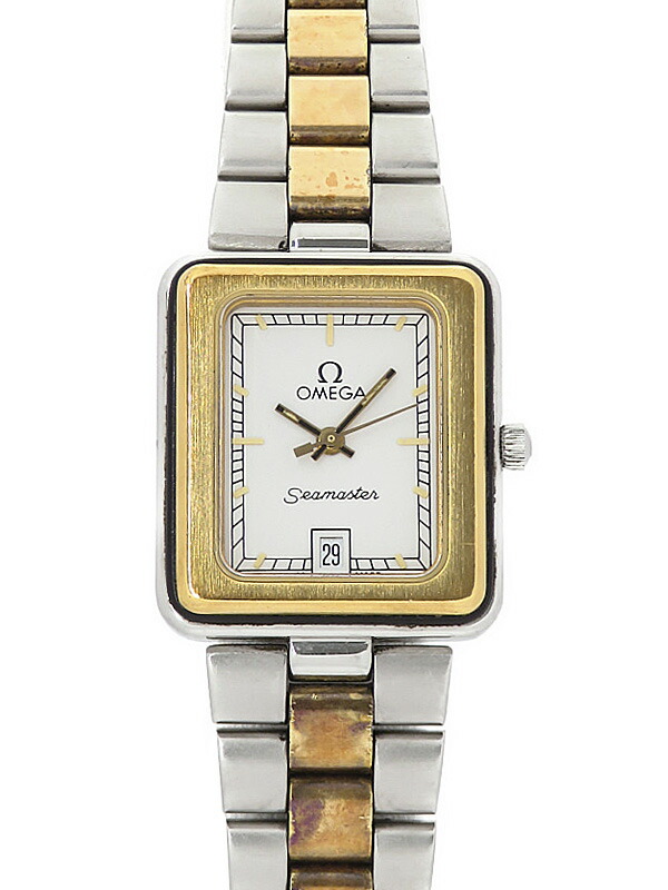 OMEGA】オメガ『シーマスター』レディース クォーツ 1週間保証【中古