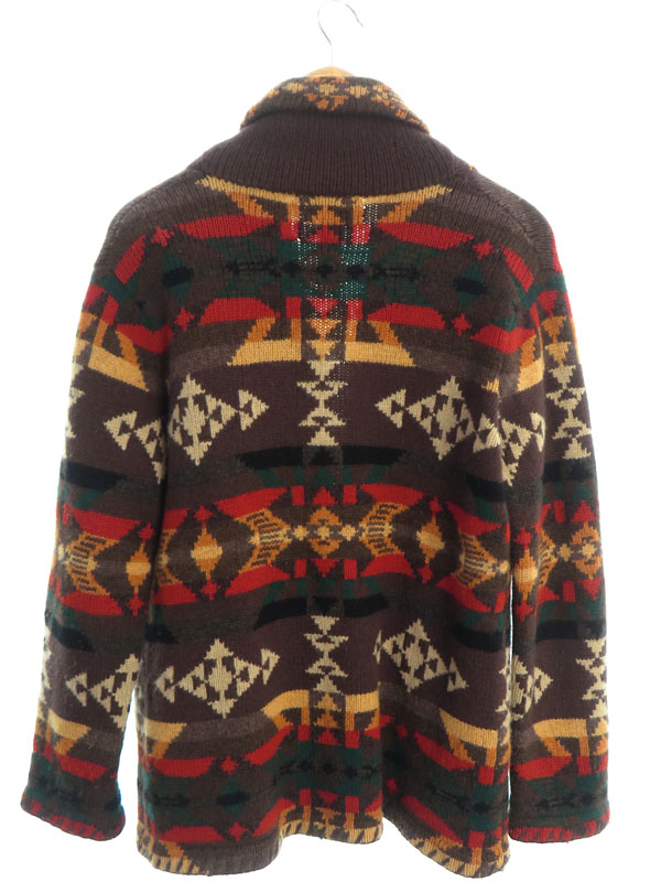 RALPH LAUREN】ラルフローレン『ネイティブ柄 カーディガン sizeS