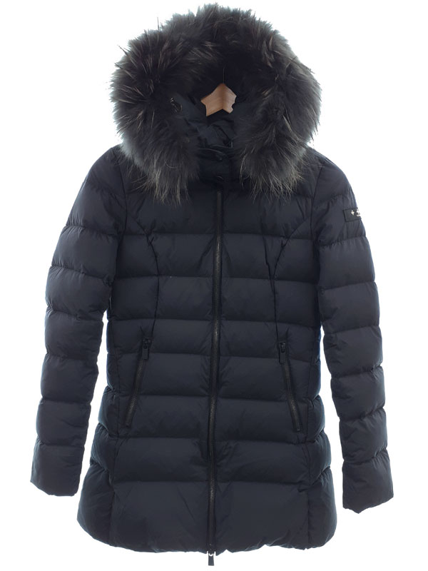 TATRAS】タトラス『CERAMICA セラミカ ラクーンファー ダウンコート