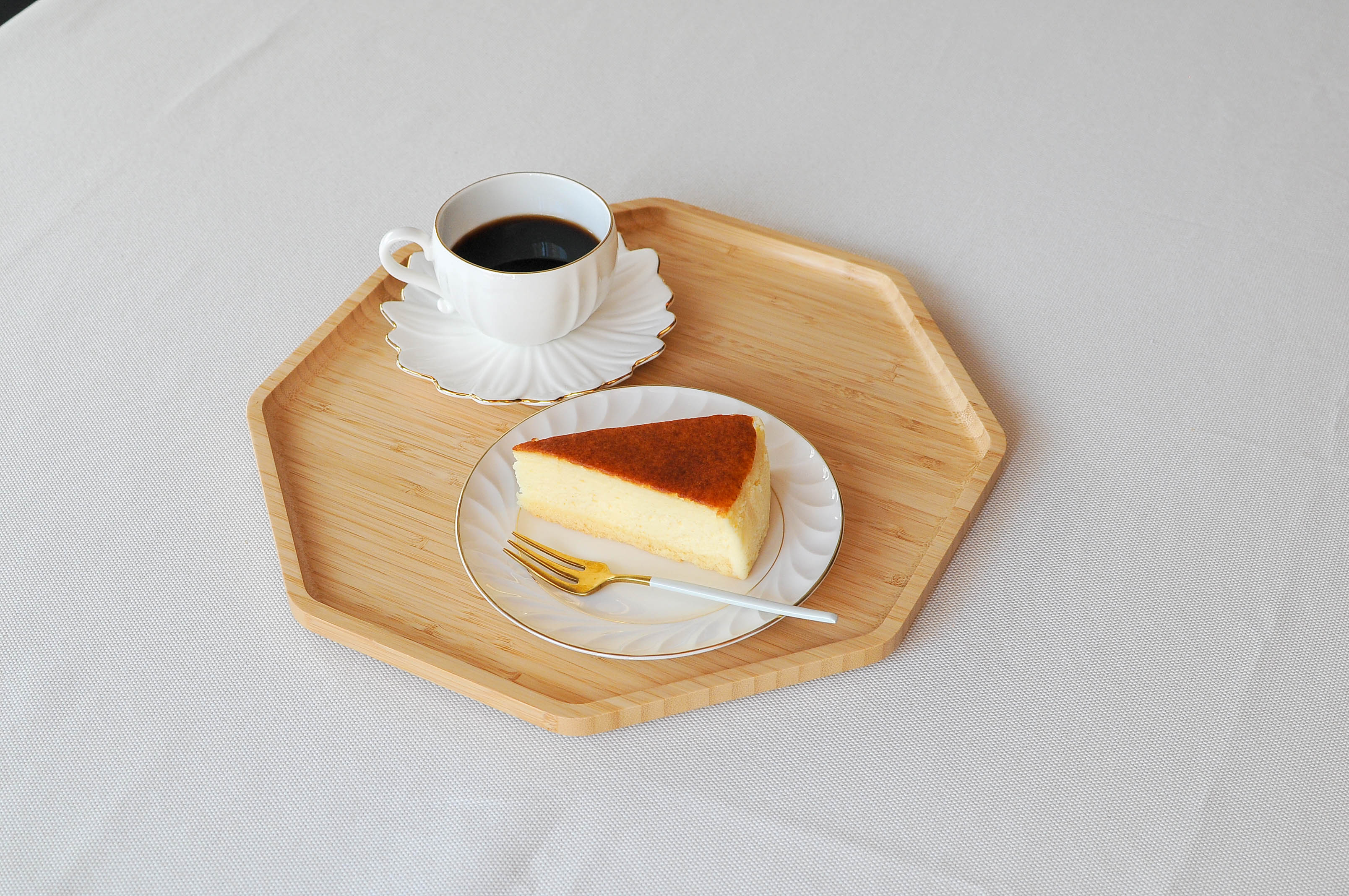 竹と鳥の象嵌装飾 木製トレイ 竹と鳥の象嵌装飾 木製トレイ