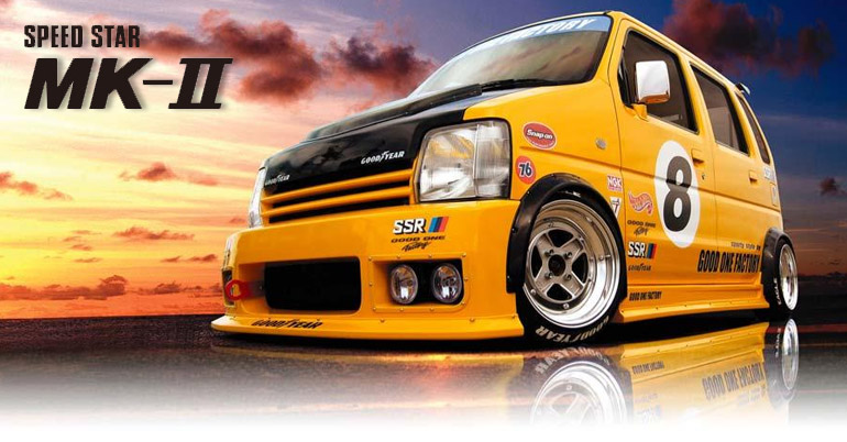 楽天市場】SSR スピードスター マークツー 8.5-15 ホイール1本 SPEED