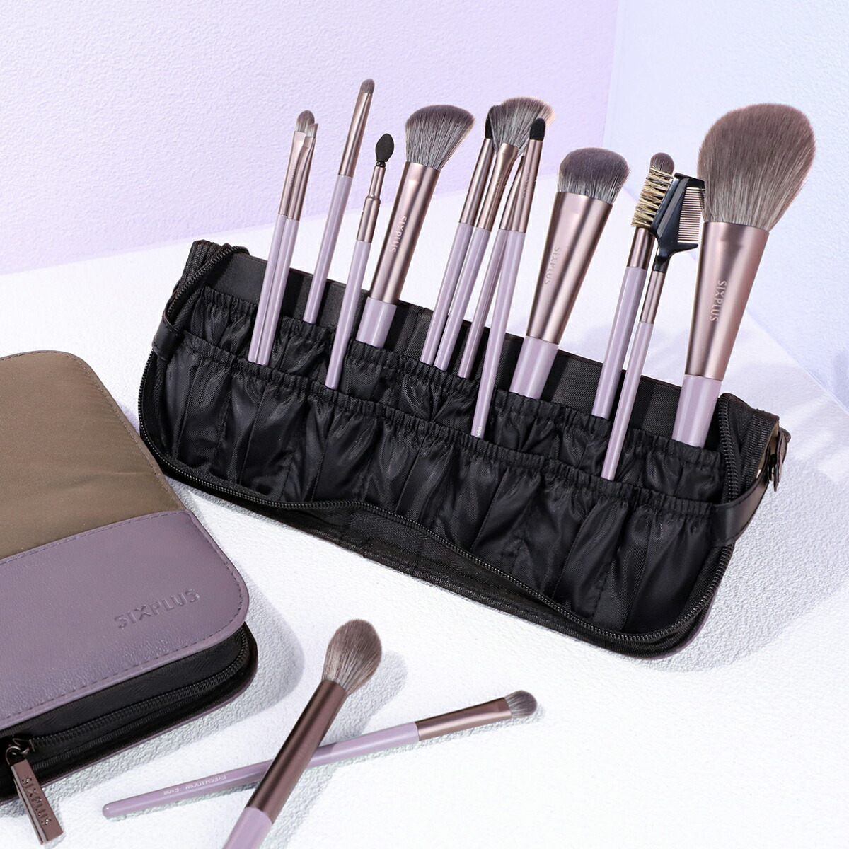 楽天市場】SIXPLUS メイクブラシ 15本セット☆送料無料・あす楽対応
